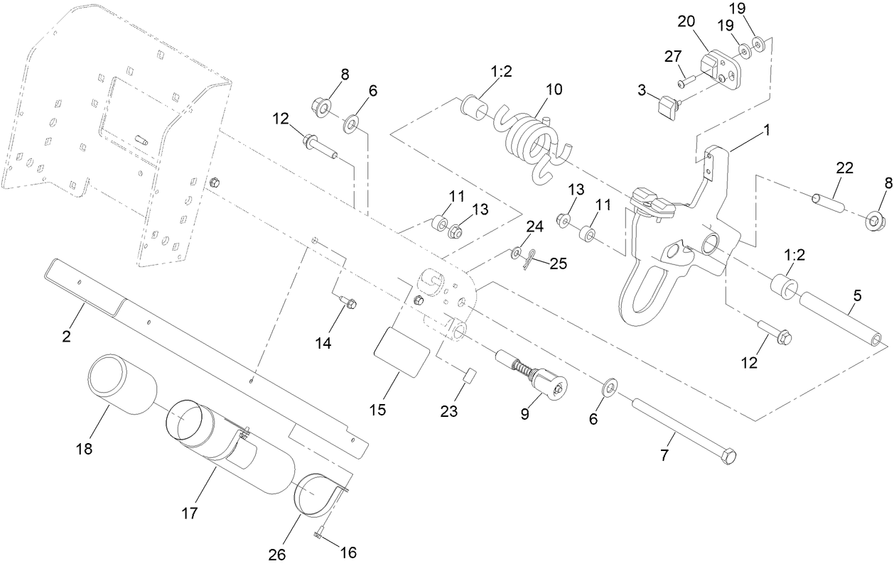 Column Pivot Assembly