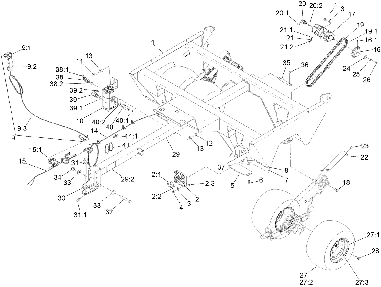 Cradle and Trailer Assembly