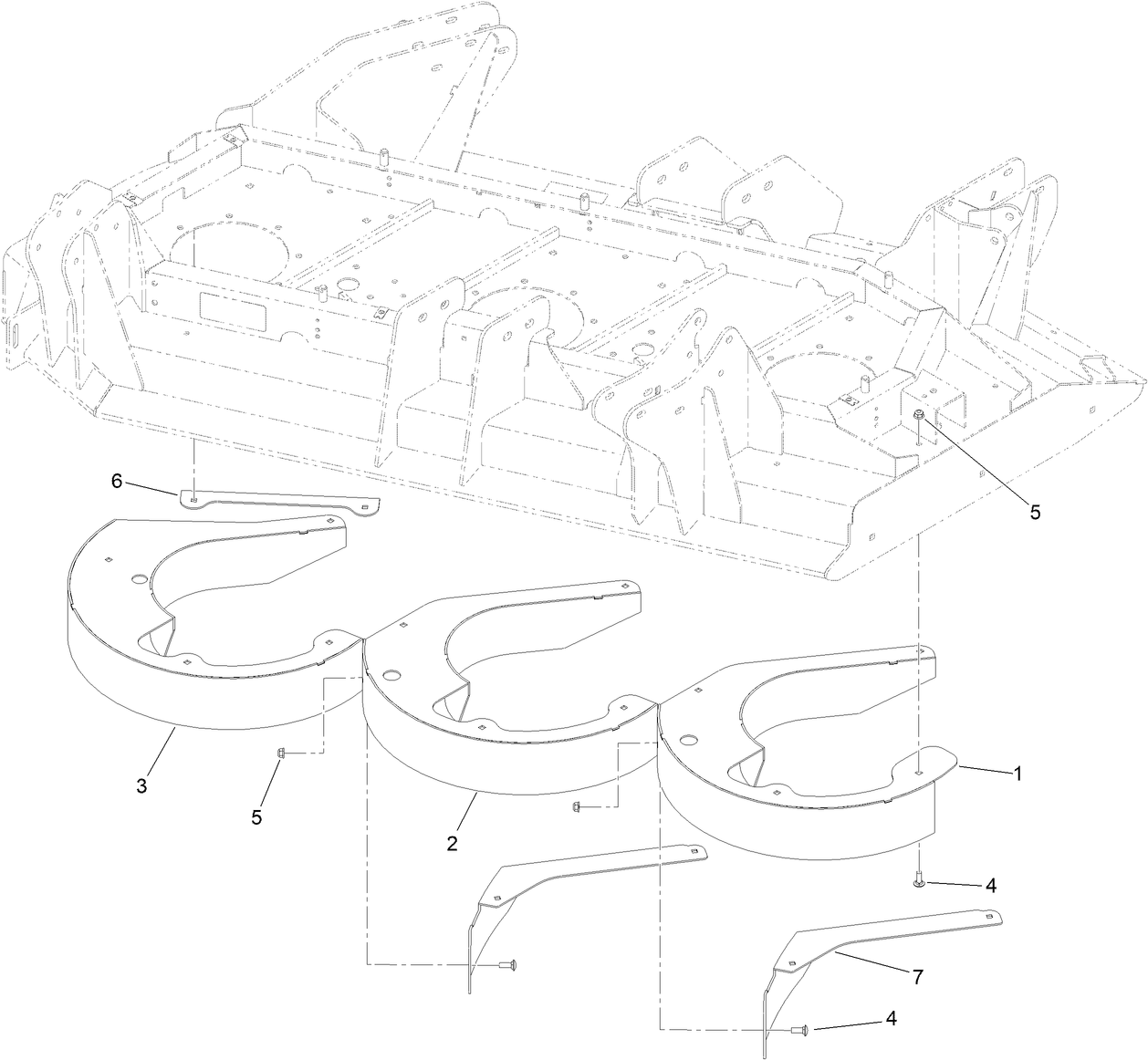 Right Hand Deck Chamber Assembly