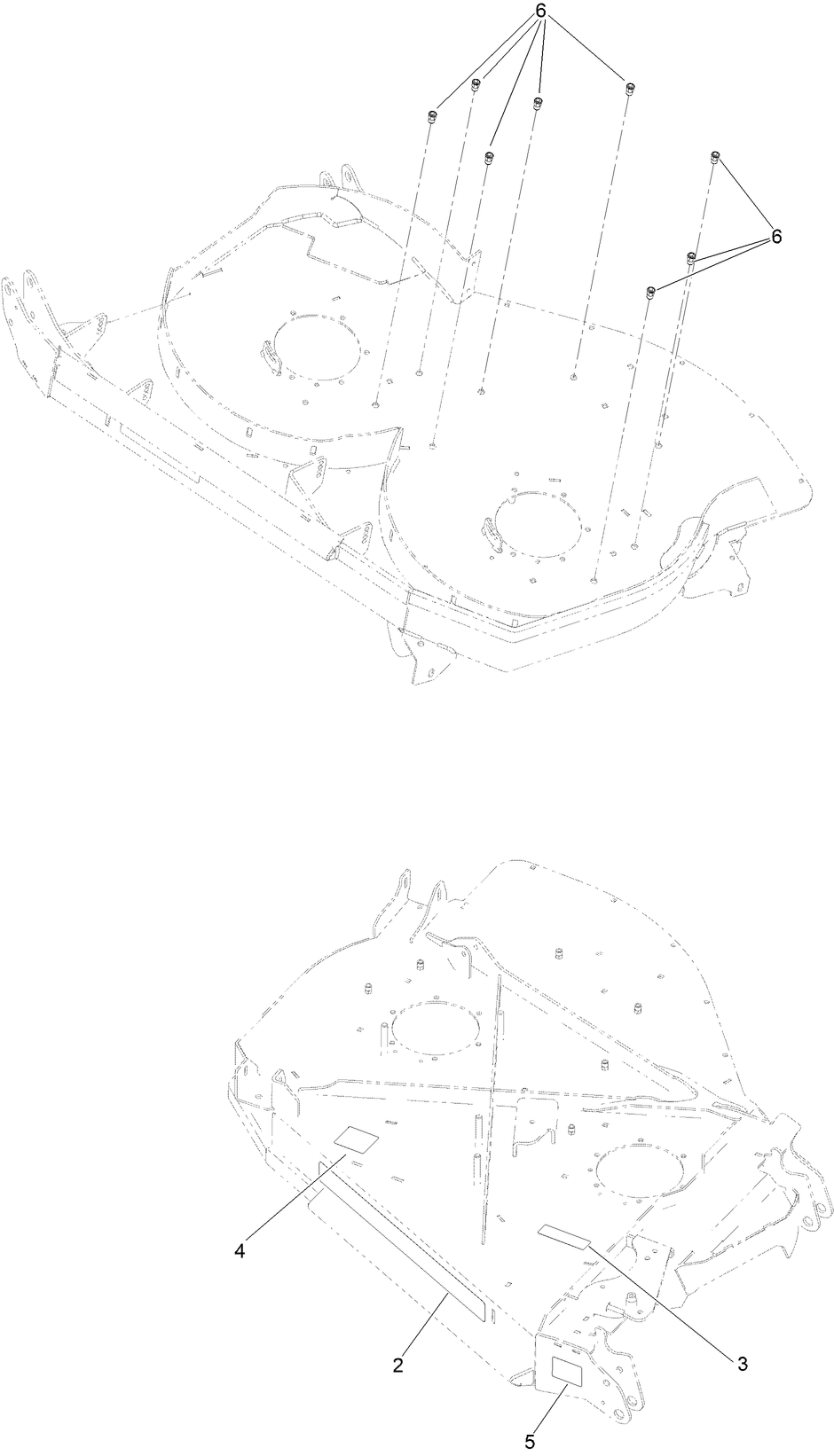 RH WIng Deck Decal Assembly No. 142-6823