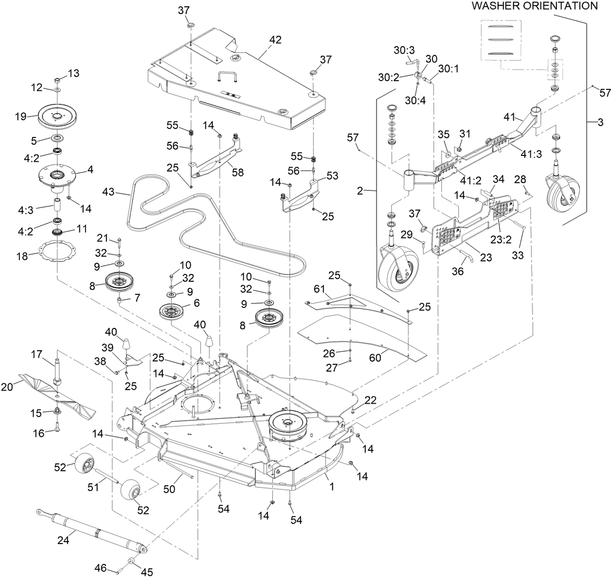 LH Wing Deck Assembly