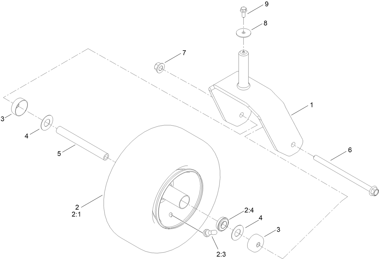 Caster Wheel Assembly