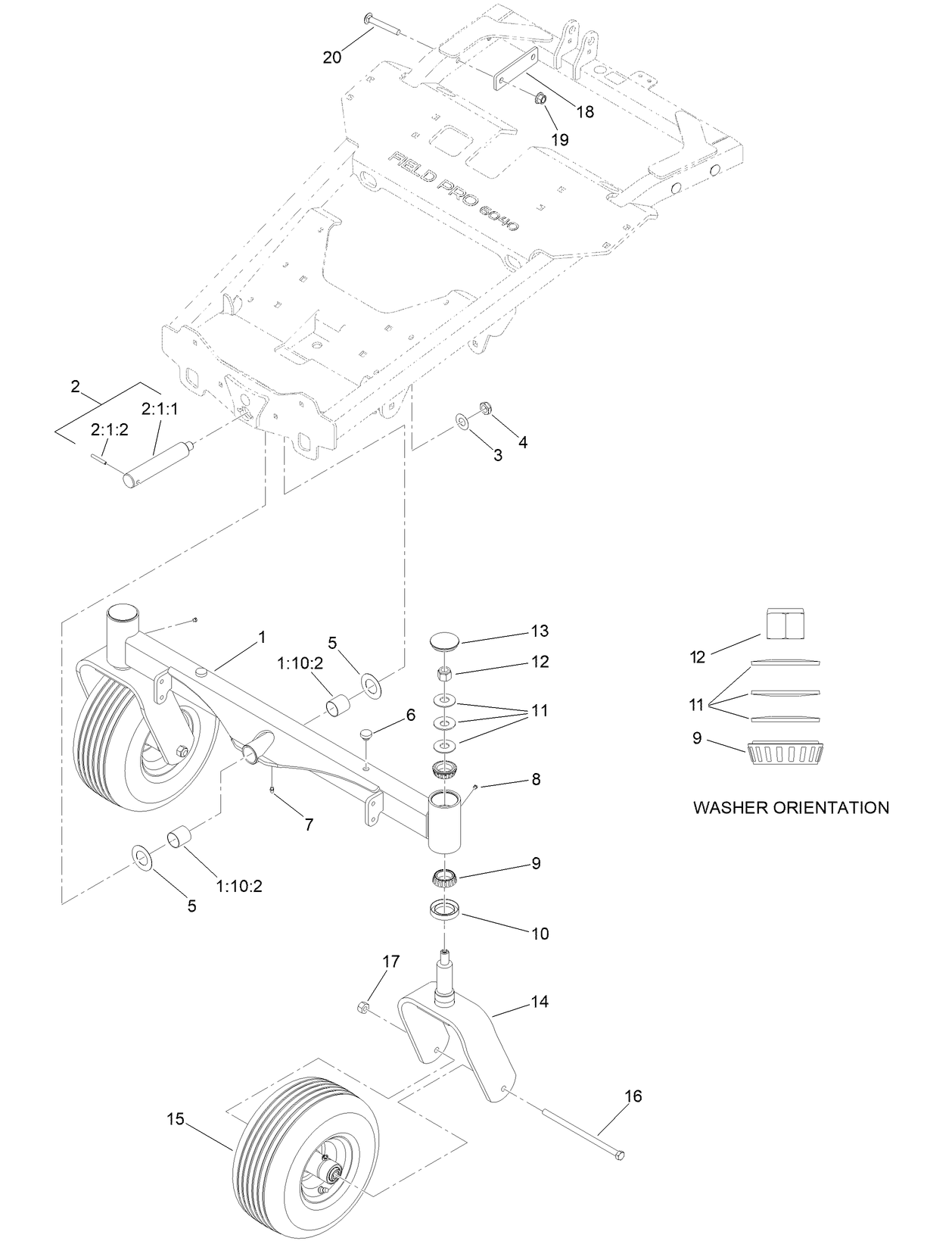 Caster Wheel Assembly
