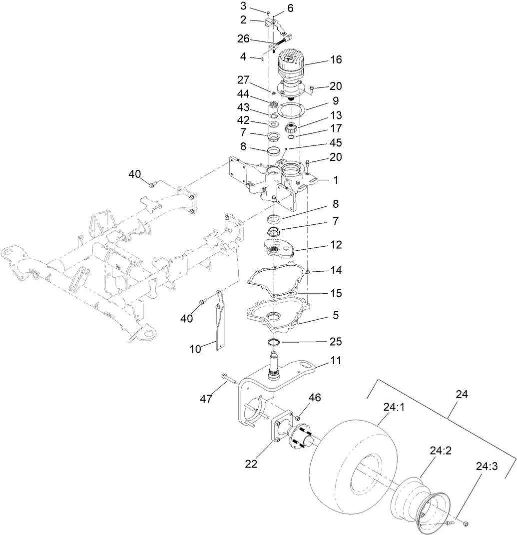 Steering Housing Assembly