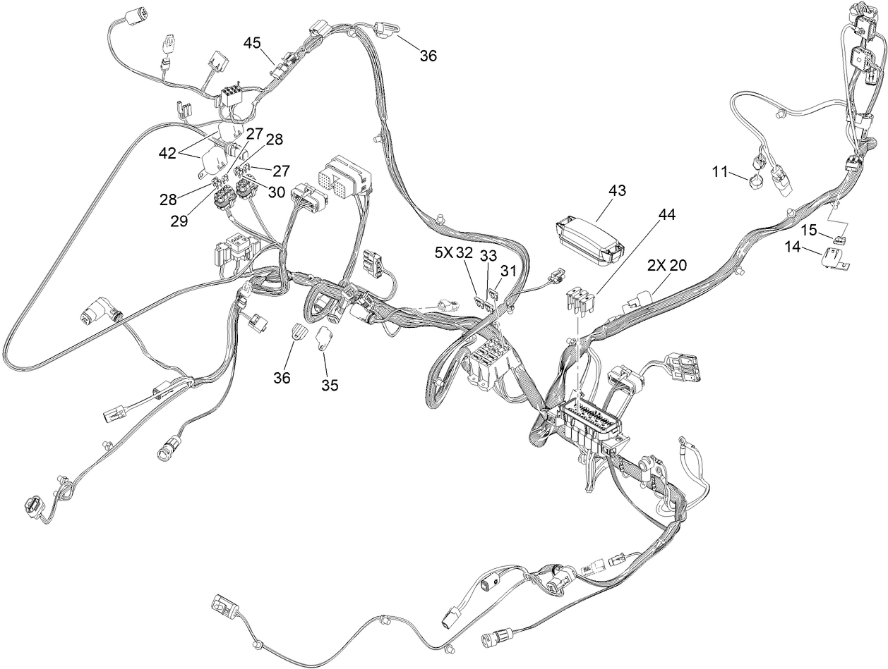 Wire Harness Assembly No. 122-2788
