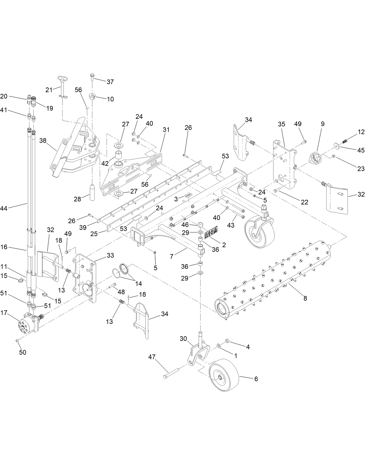 Power Box Rake Assembly