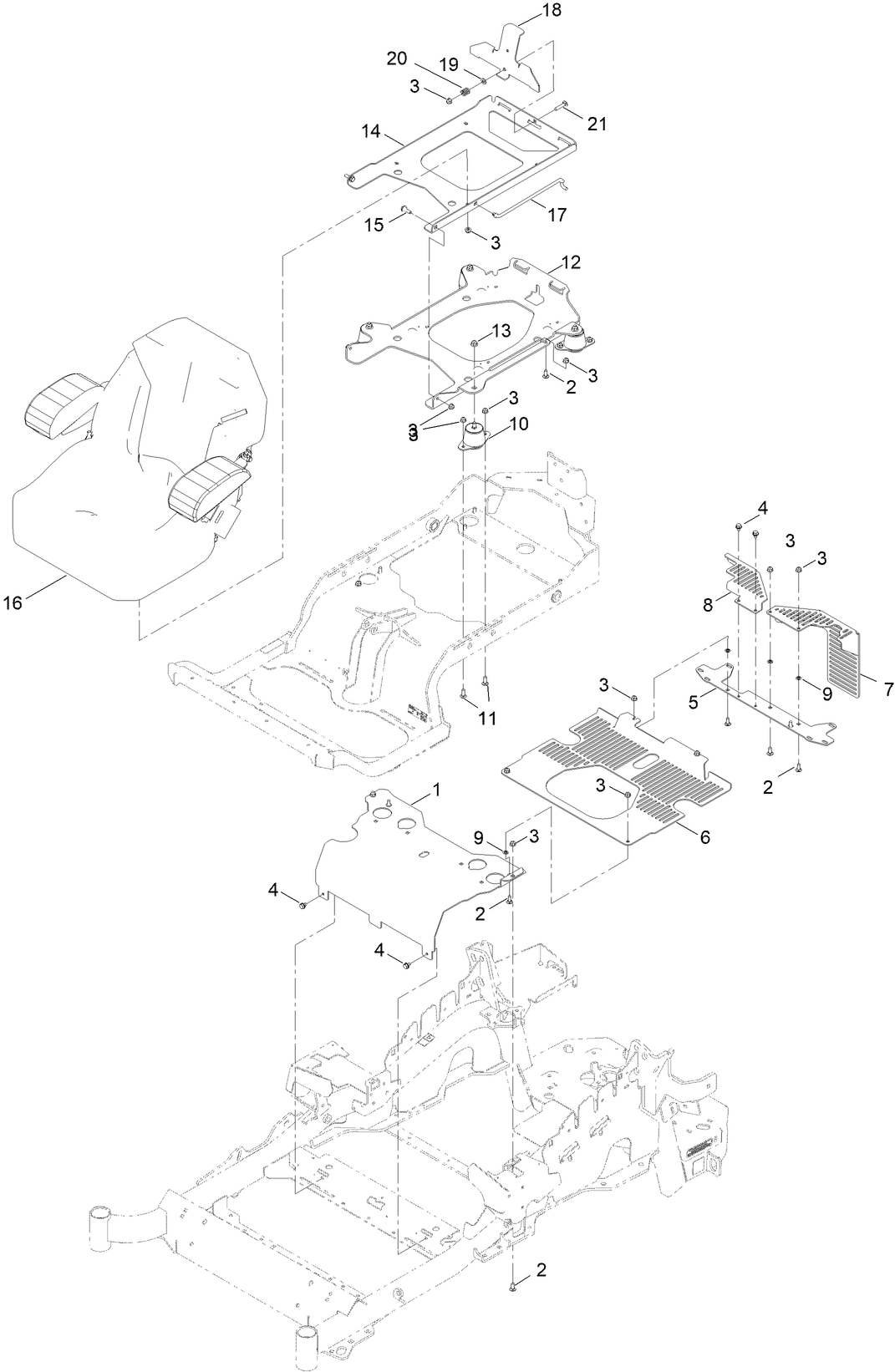 Seat Mounting Assembly