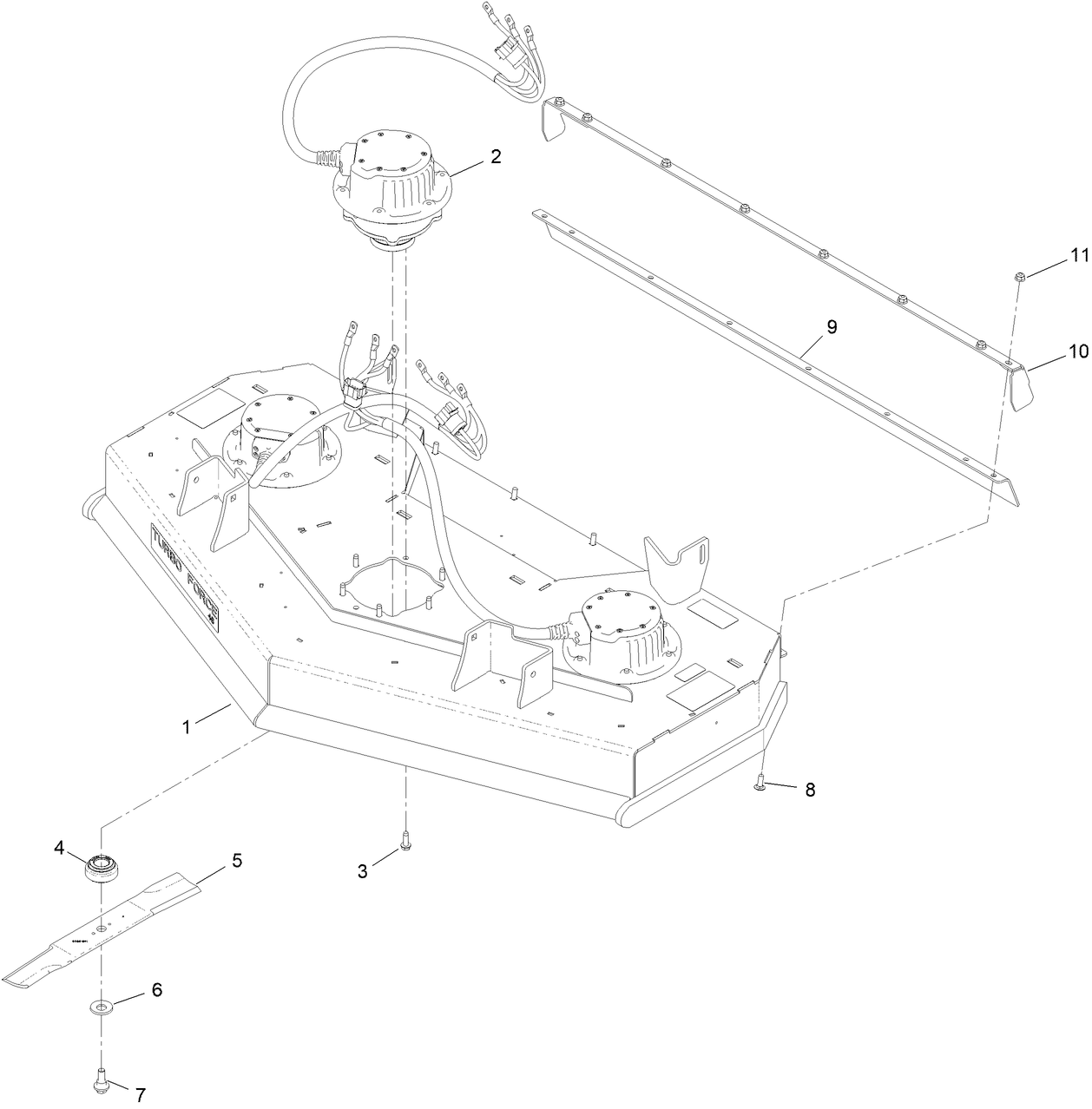 48 Inch Deck Assembly