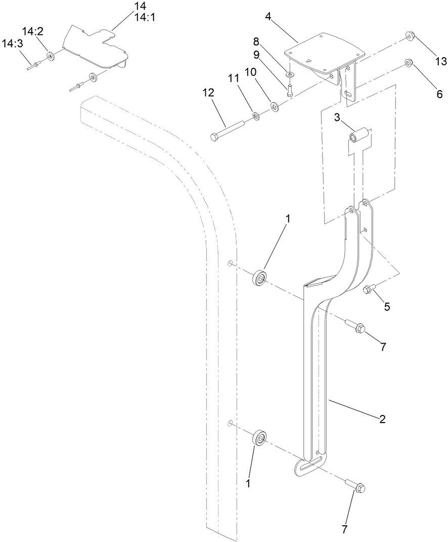 Receiver and Antenna Mount Assembly