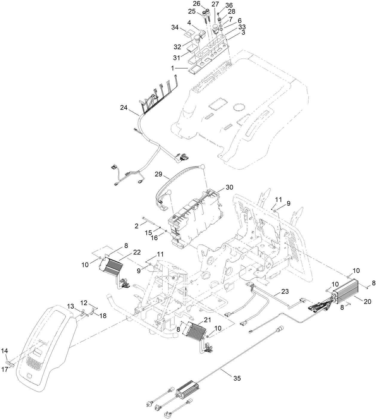 Electrical Control Motor Assembly