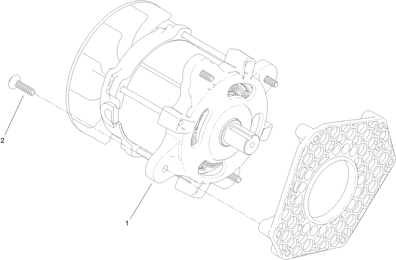 Motor and Controller Assembly