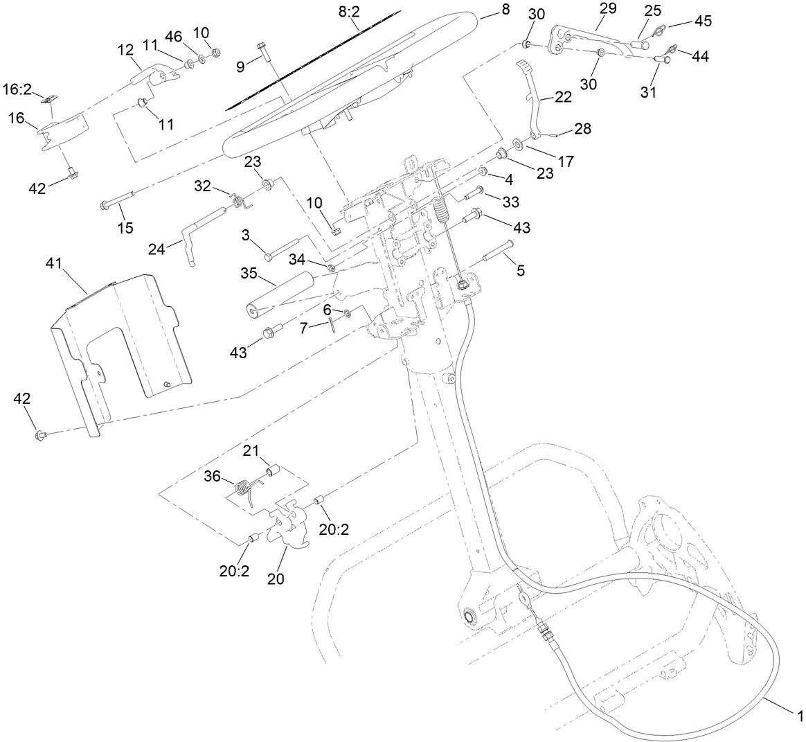 Upper Handle Assembly