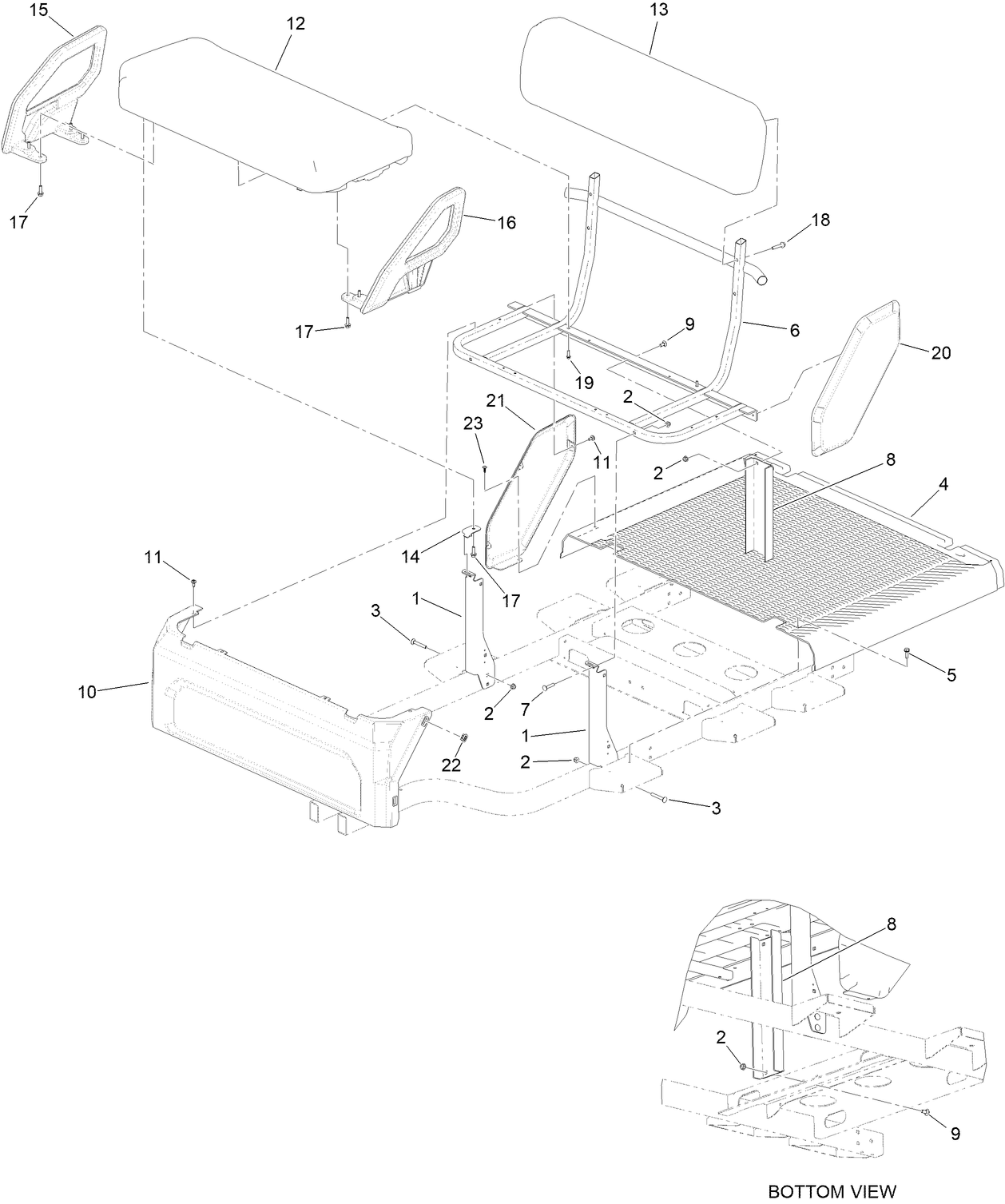 Passenger Seat Assembly