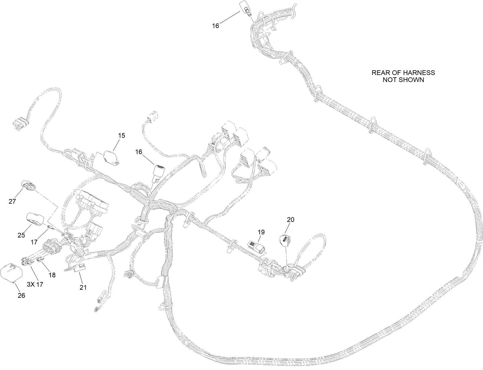 Wire Harness Assembly No. 122-2217