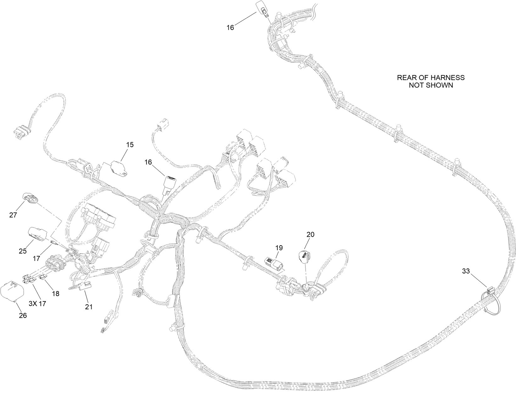 Wire Harness Assembly No. 122-2151