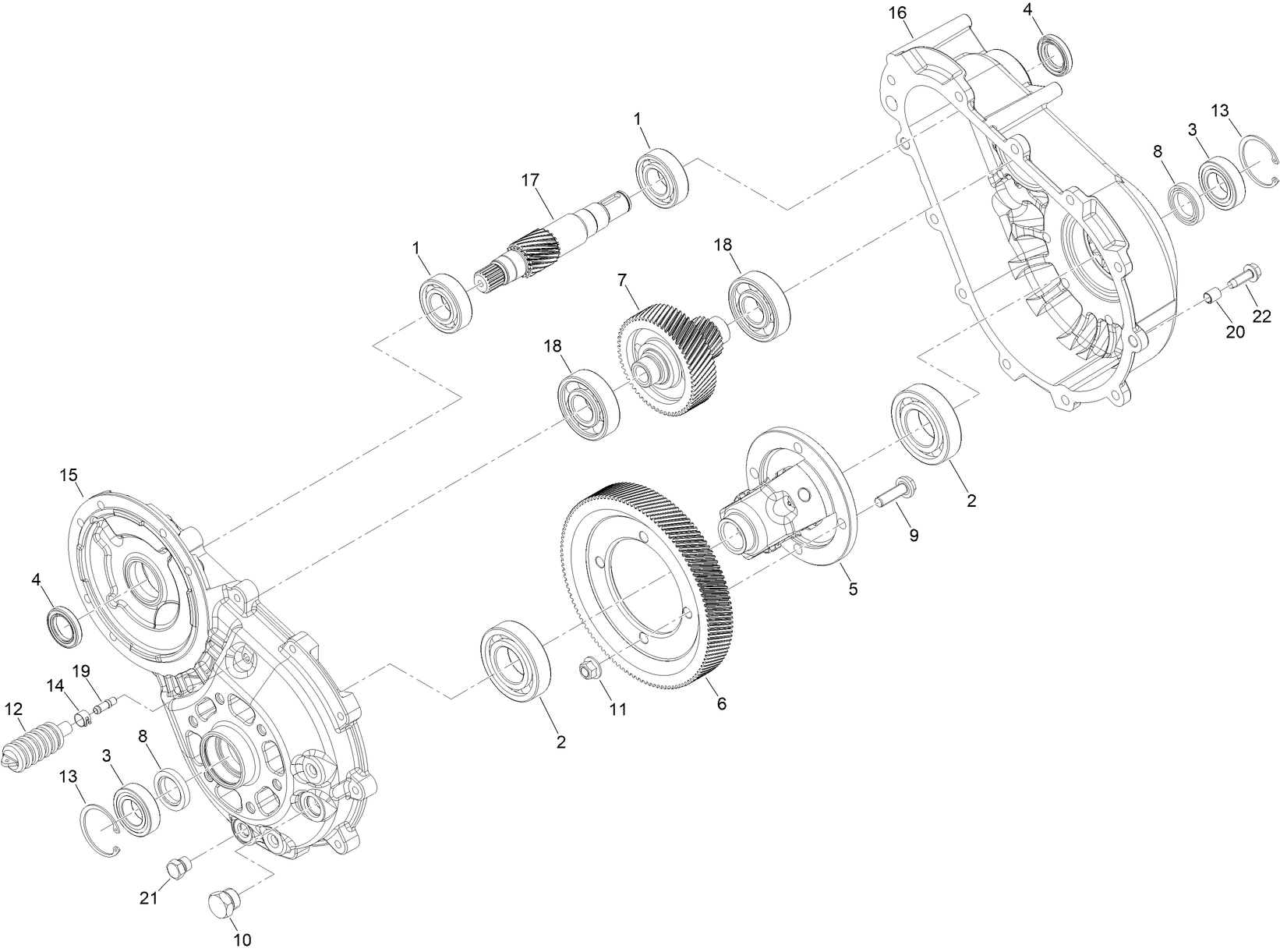 Transaxle Assembly No. 145-7060