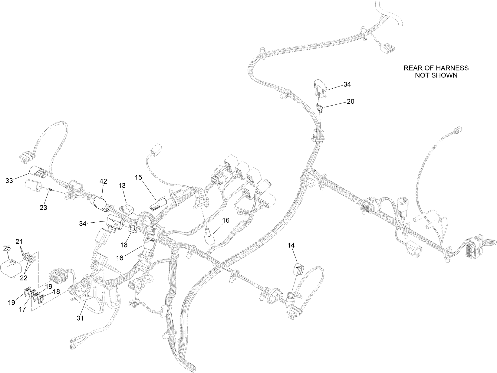 Wire Harness Assembly No. 122-1591
