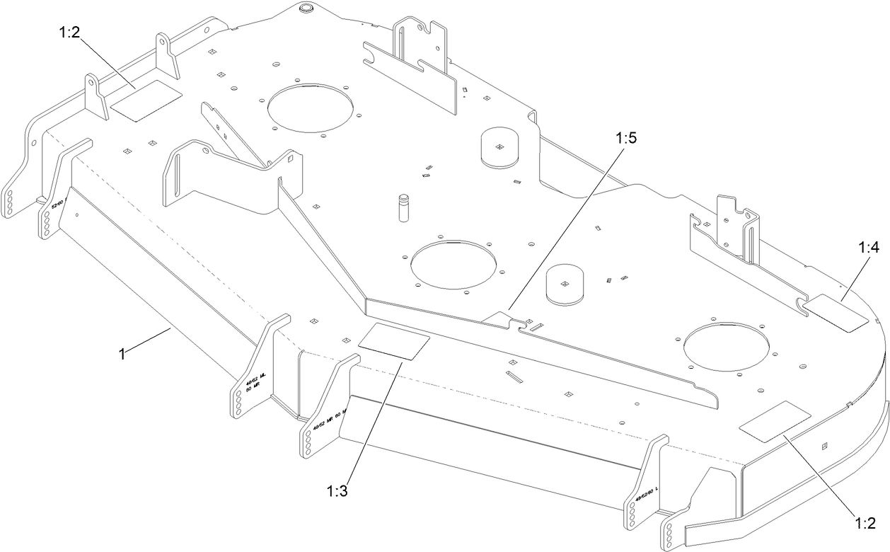 Deck Decal Assembly No. 147-7372