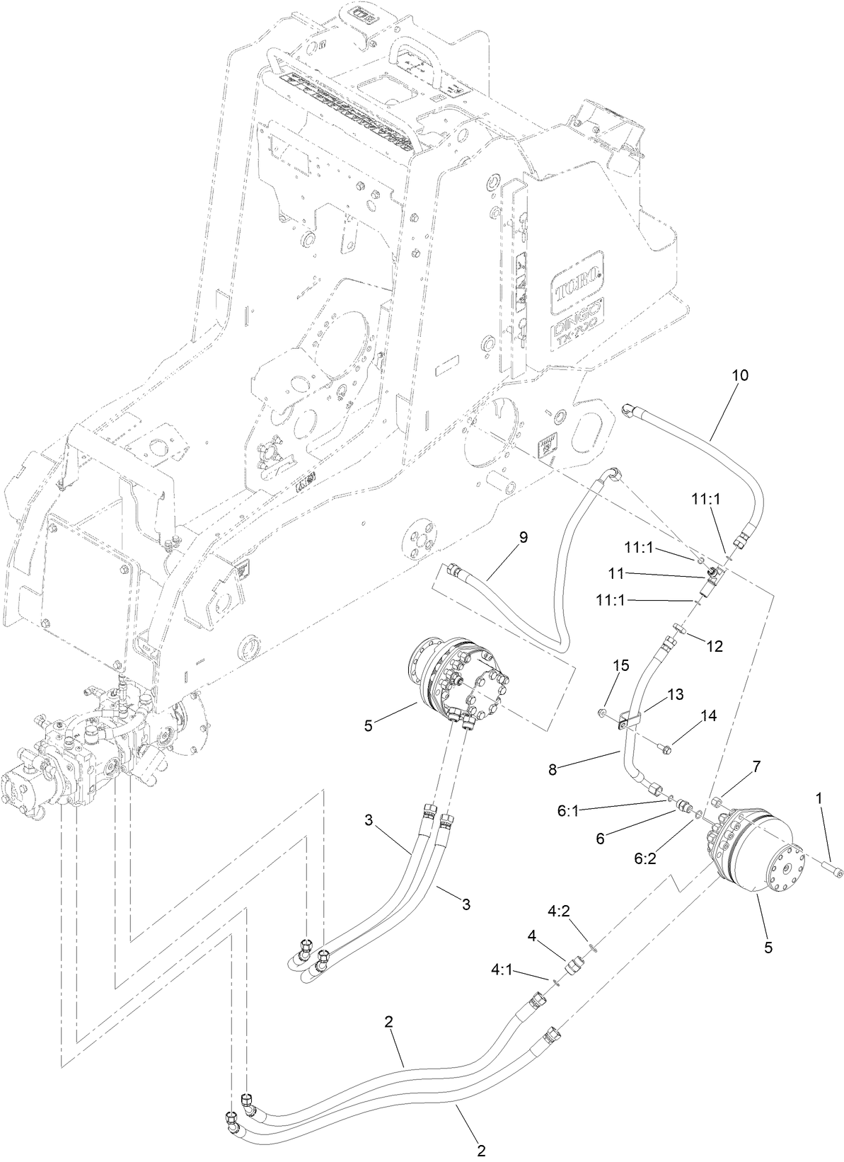 Traction Hydraulic Assembly