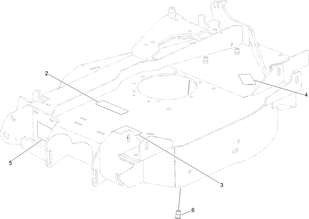 LH Wing Deck Decal Assembly No. 146-0513