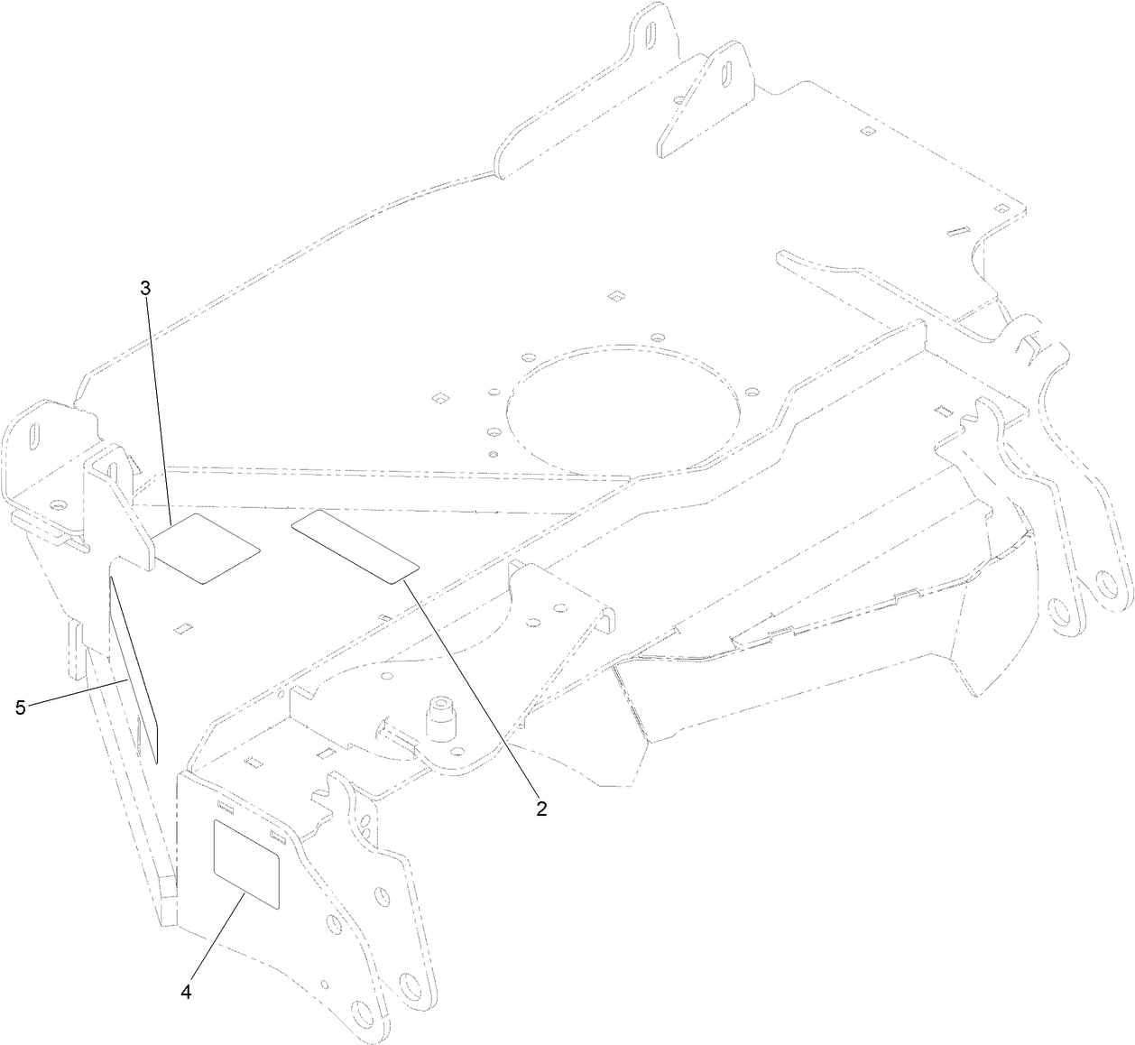 RH Wing Deck Decal Assembly No. 146-0680