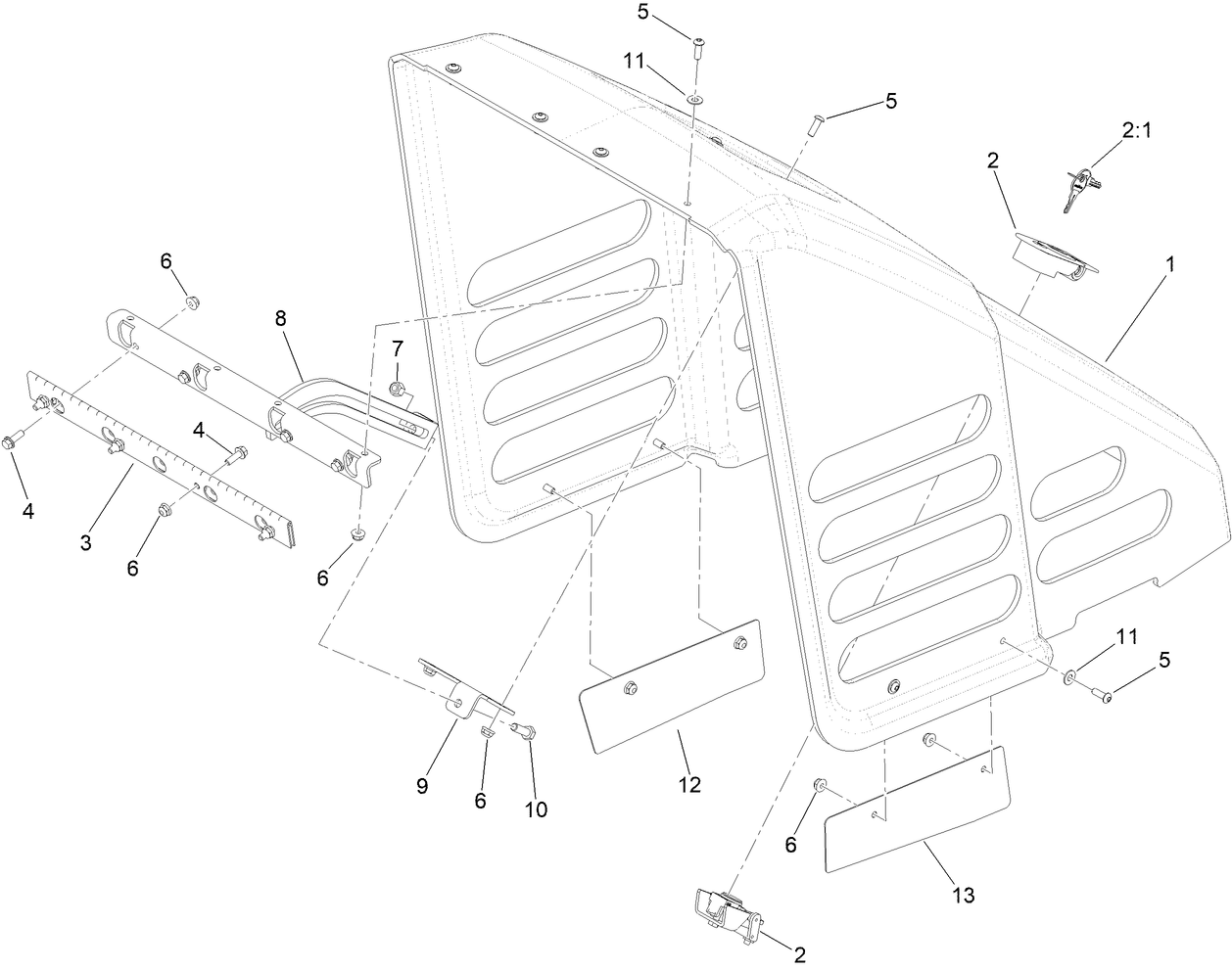 Hood Assembly No. 140-2936