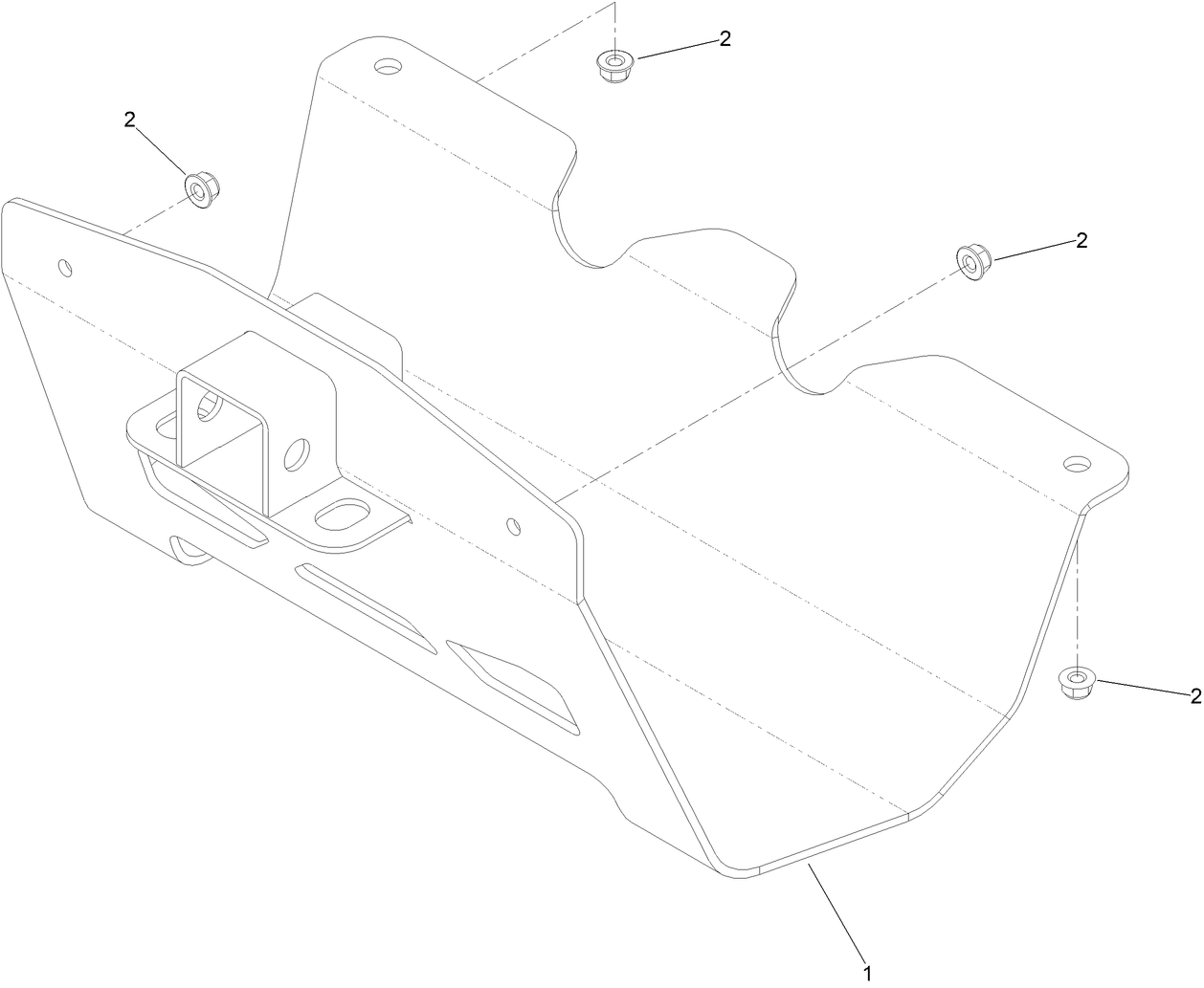 Hitch Kit Assembly No. 147-6292