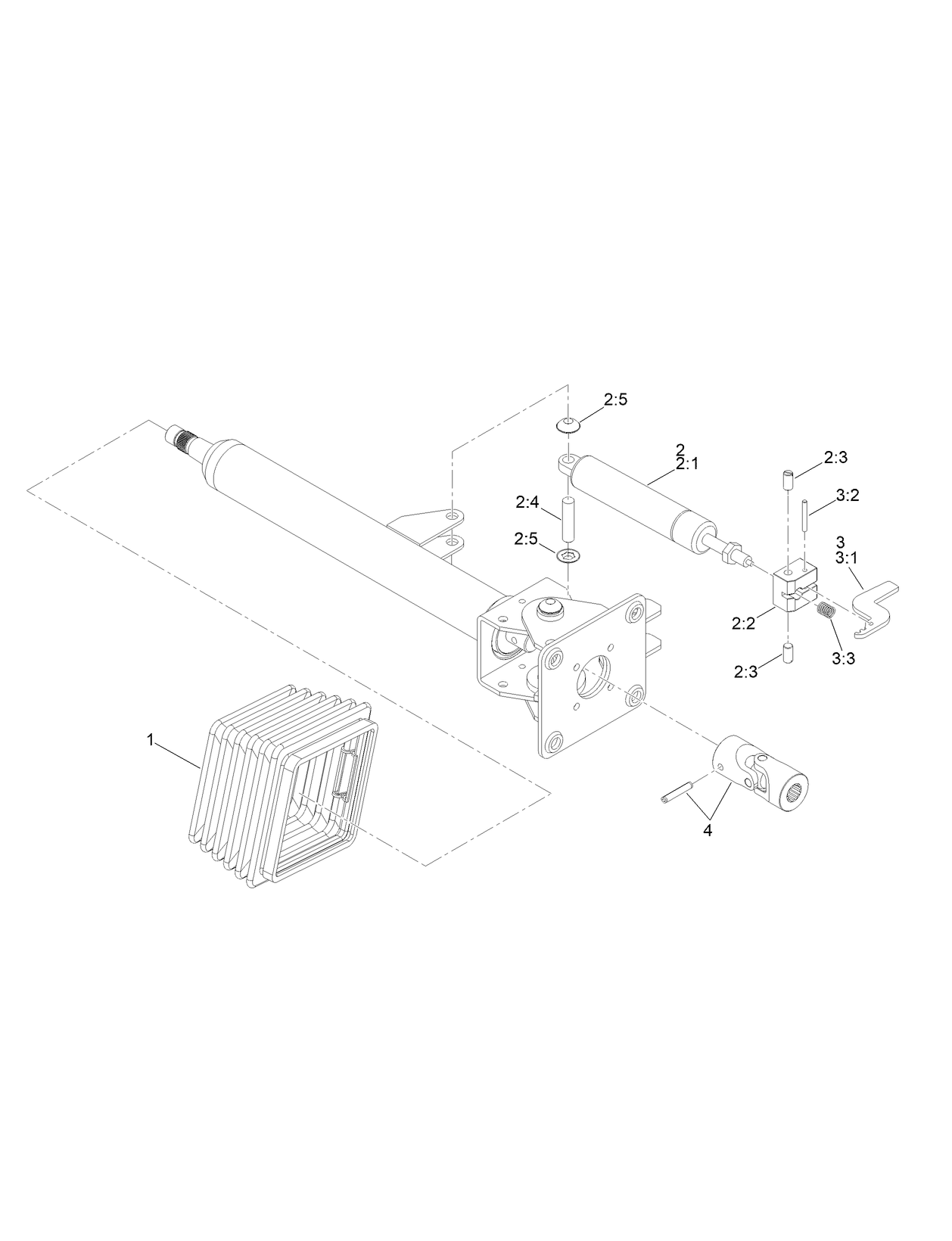 Steering Column Assembly No. 132-6230