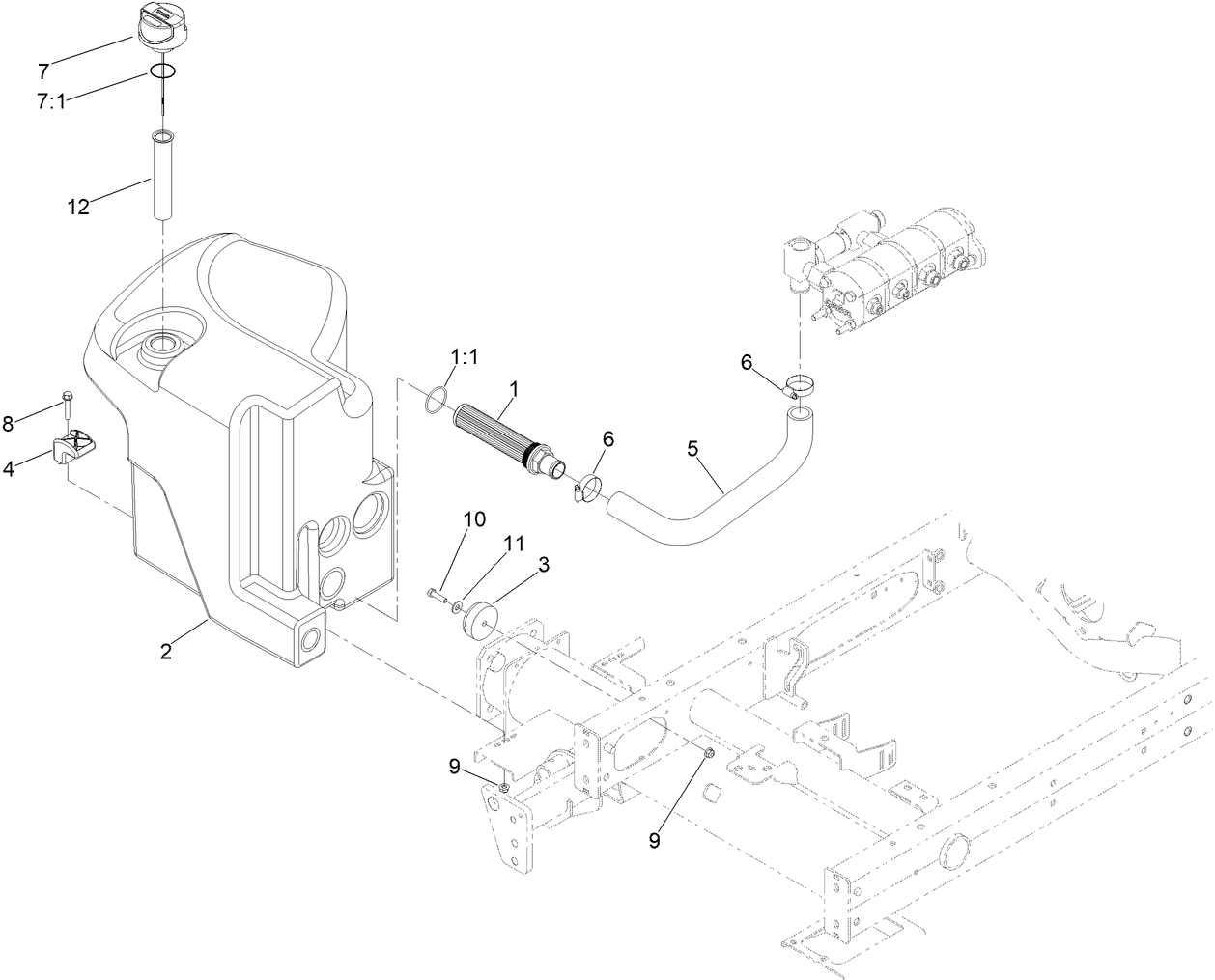 Hydraulic Tank Assembly