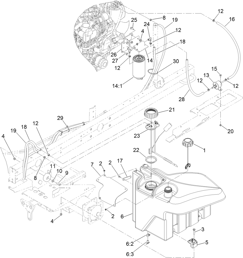 Fuel System Assembly