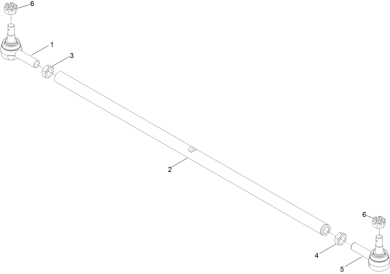 Tie Rod Assembly No. 139-6029