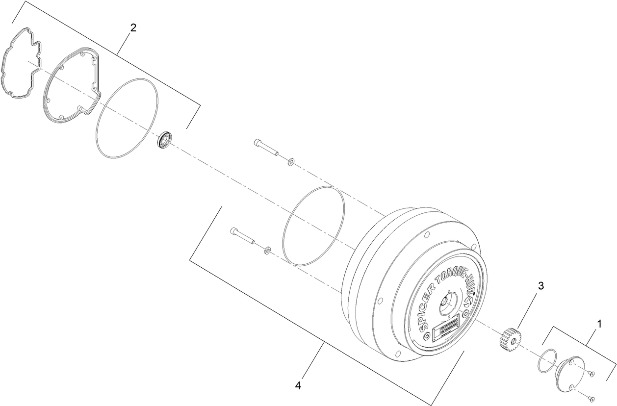 Drivetrain Assembly  Planetary Gearbox Assembly