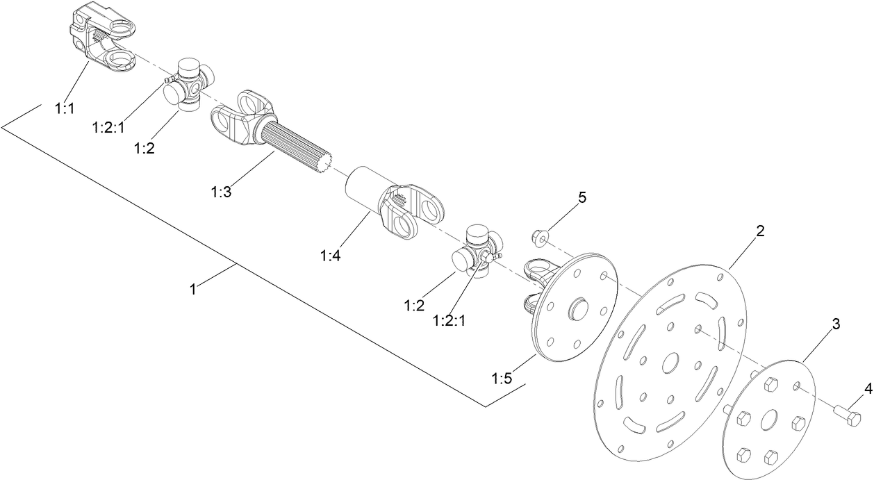 Driveshaft Assembly No. 145-2508
