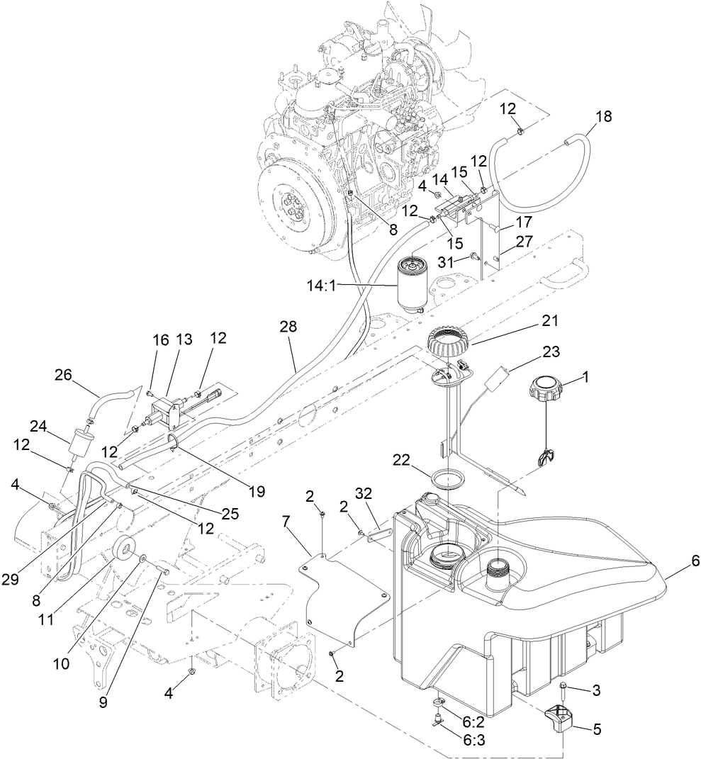 Fuel System Assembly
