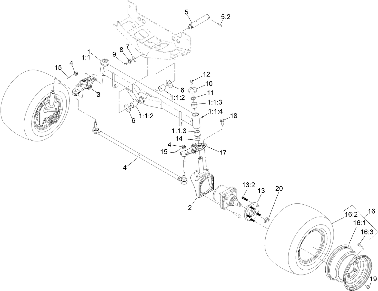 Rear Axle Assembly