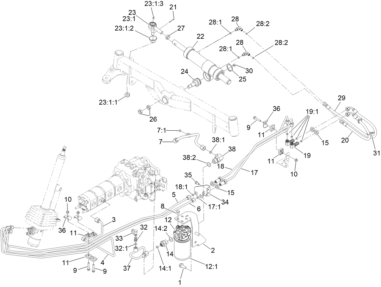 Steering Hydraulic Assembly