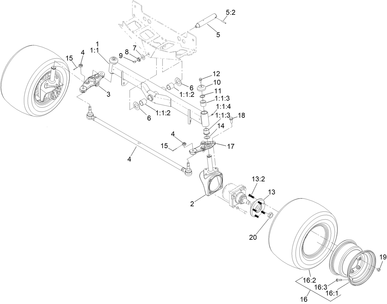 Rear Axle Assembly