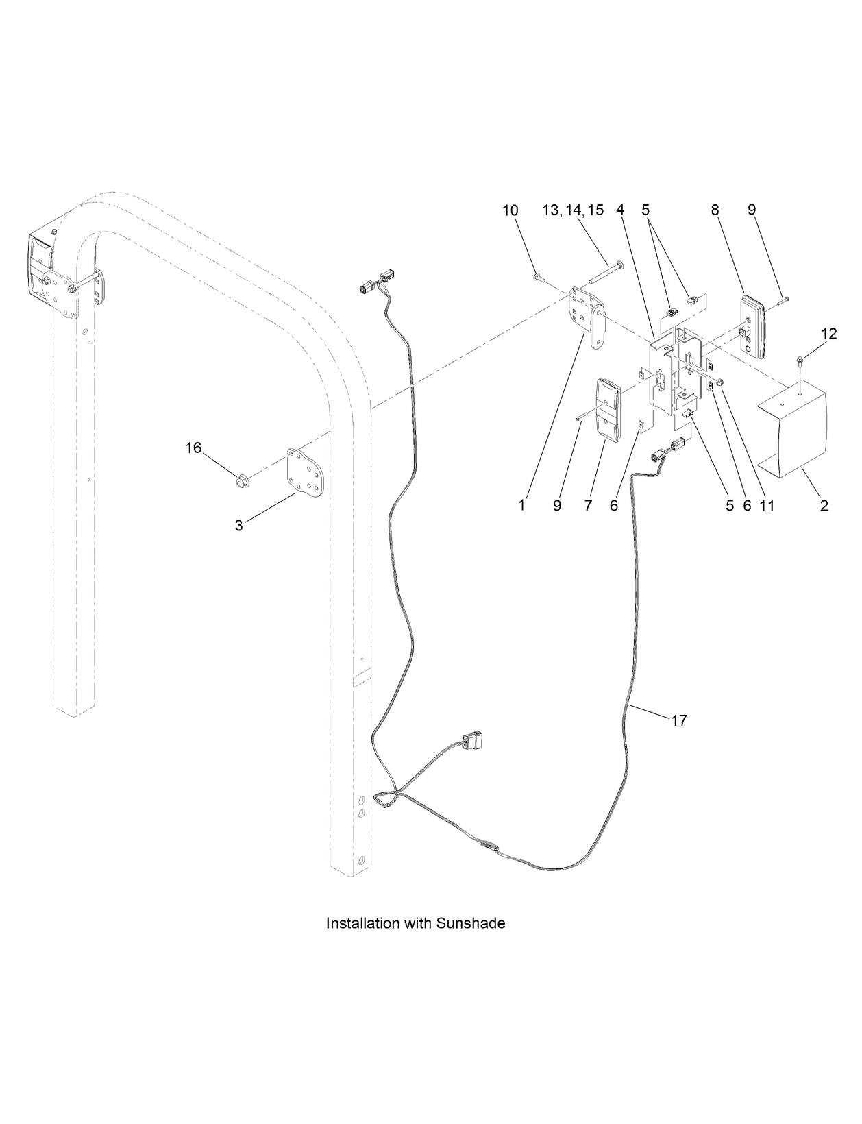Turn Signal Kit Assembly Standalone Installation
