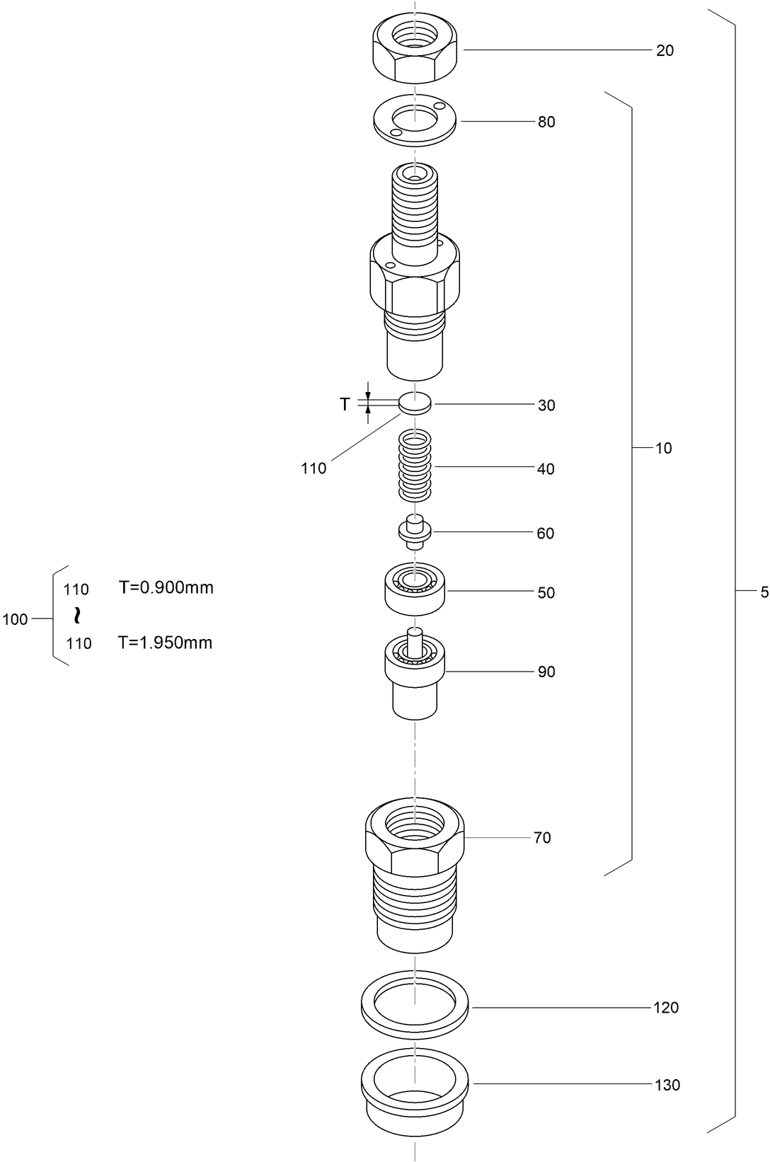 Nozzle Holder Assembly