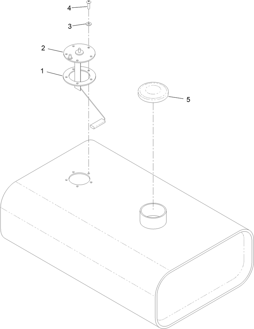 Fuel Tank Assembly No. AUH673305