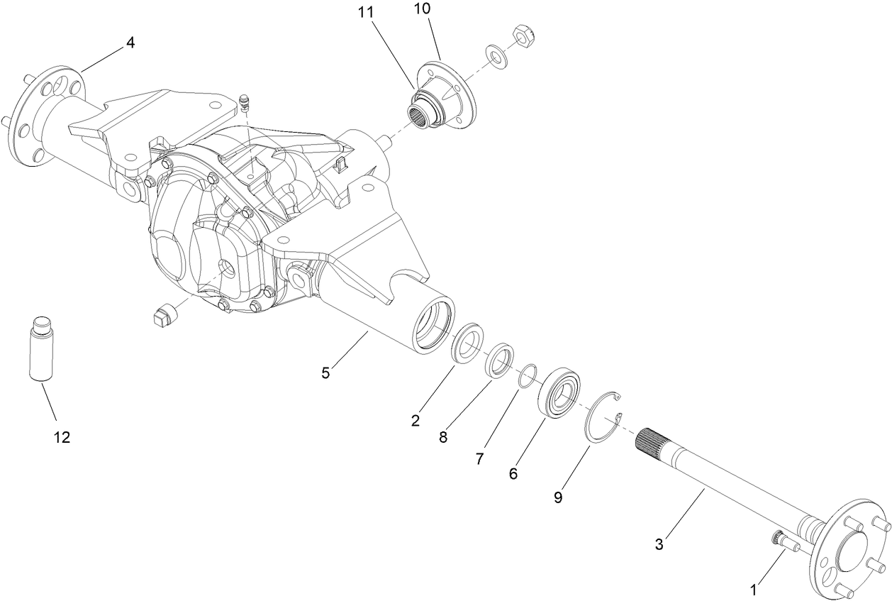 Dana 44 Assembly No. 147-5786