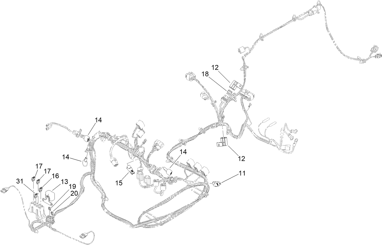 Wire Harness Assembly No. 122-2325