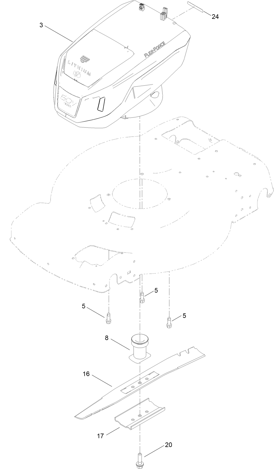 Motor Module and Blade Assembly