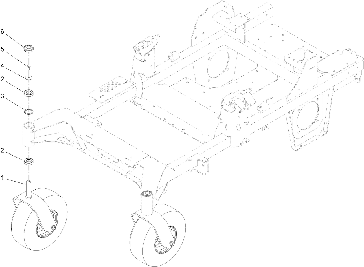 Caster Wheel Assembly