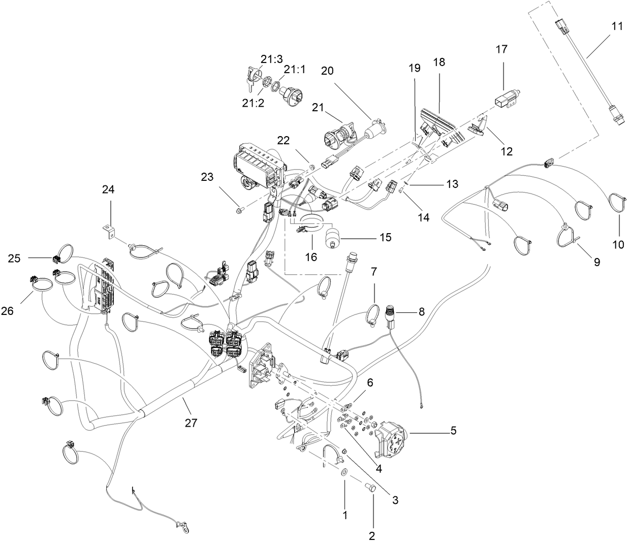 Harness and Component Assembly