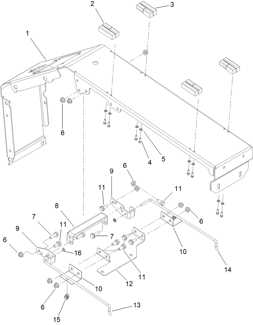 Hood Support Assembly