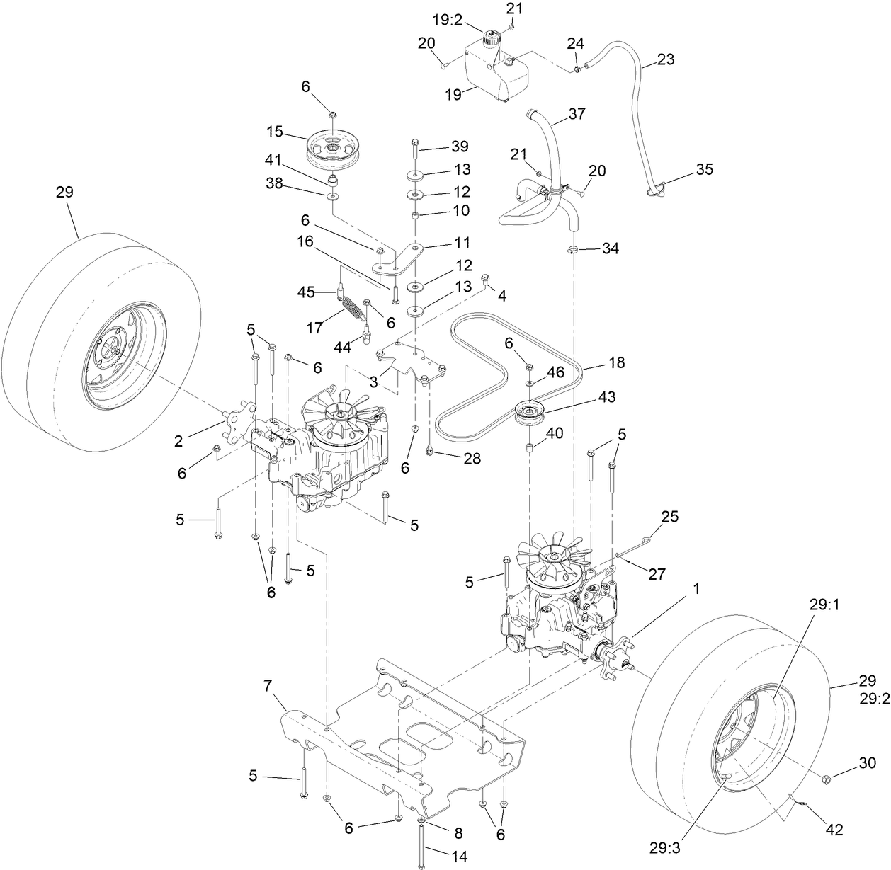 Ground Drive Assembly