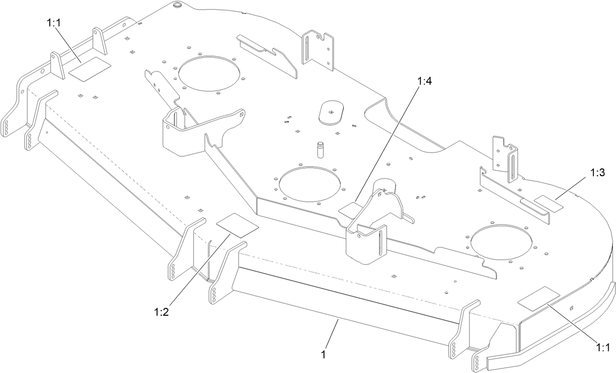 Deck Decal Assembly No. 147-5042