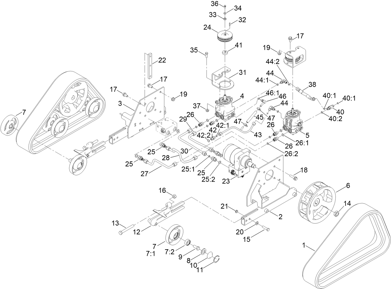 Track and Drive Assembly