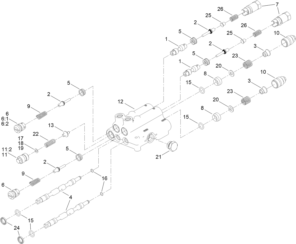 Hydraulic Steering Valve Assembly No. AU407213A1